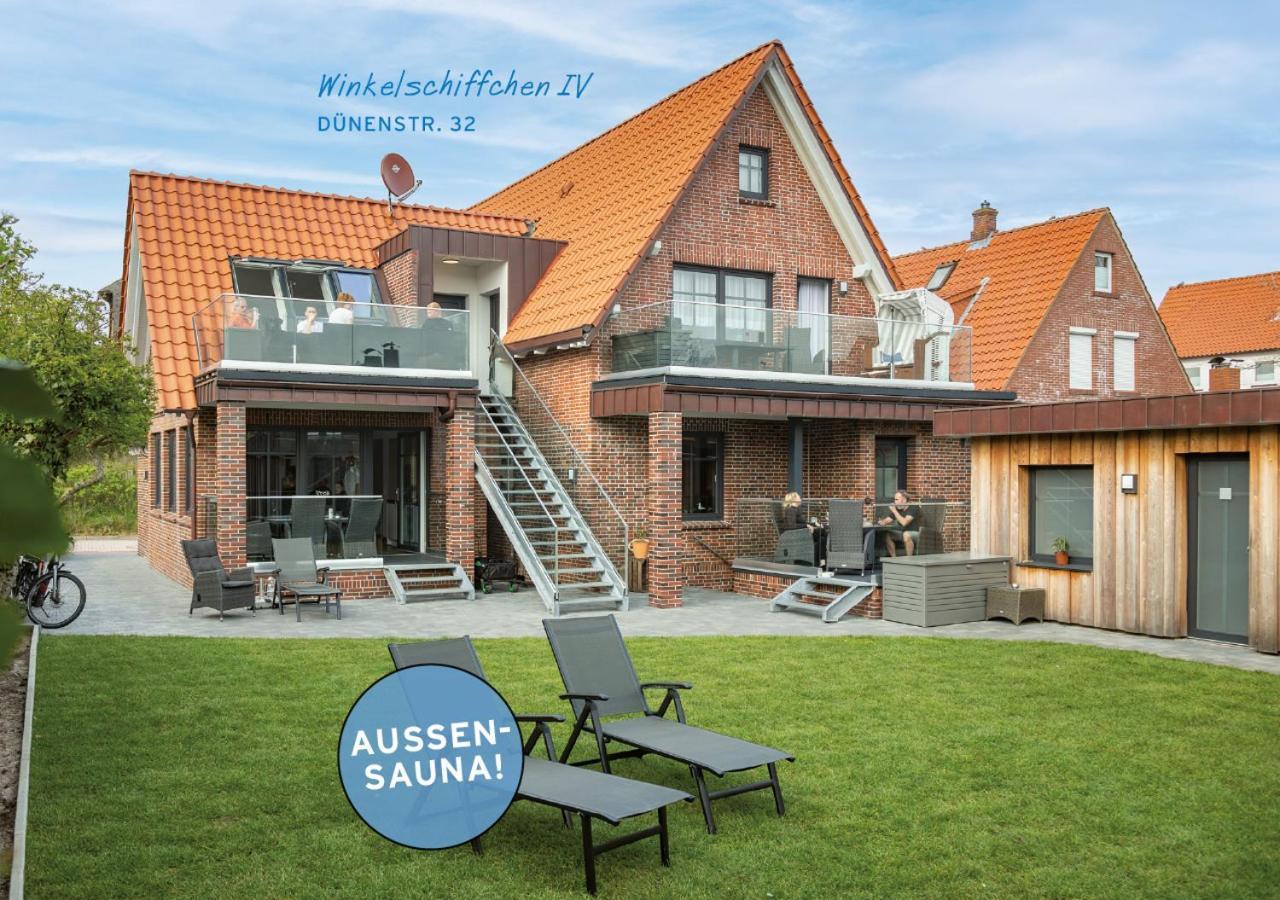 Winkelschiffchen IV Mit Sauna Juist Exterior photo